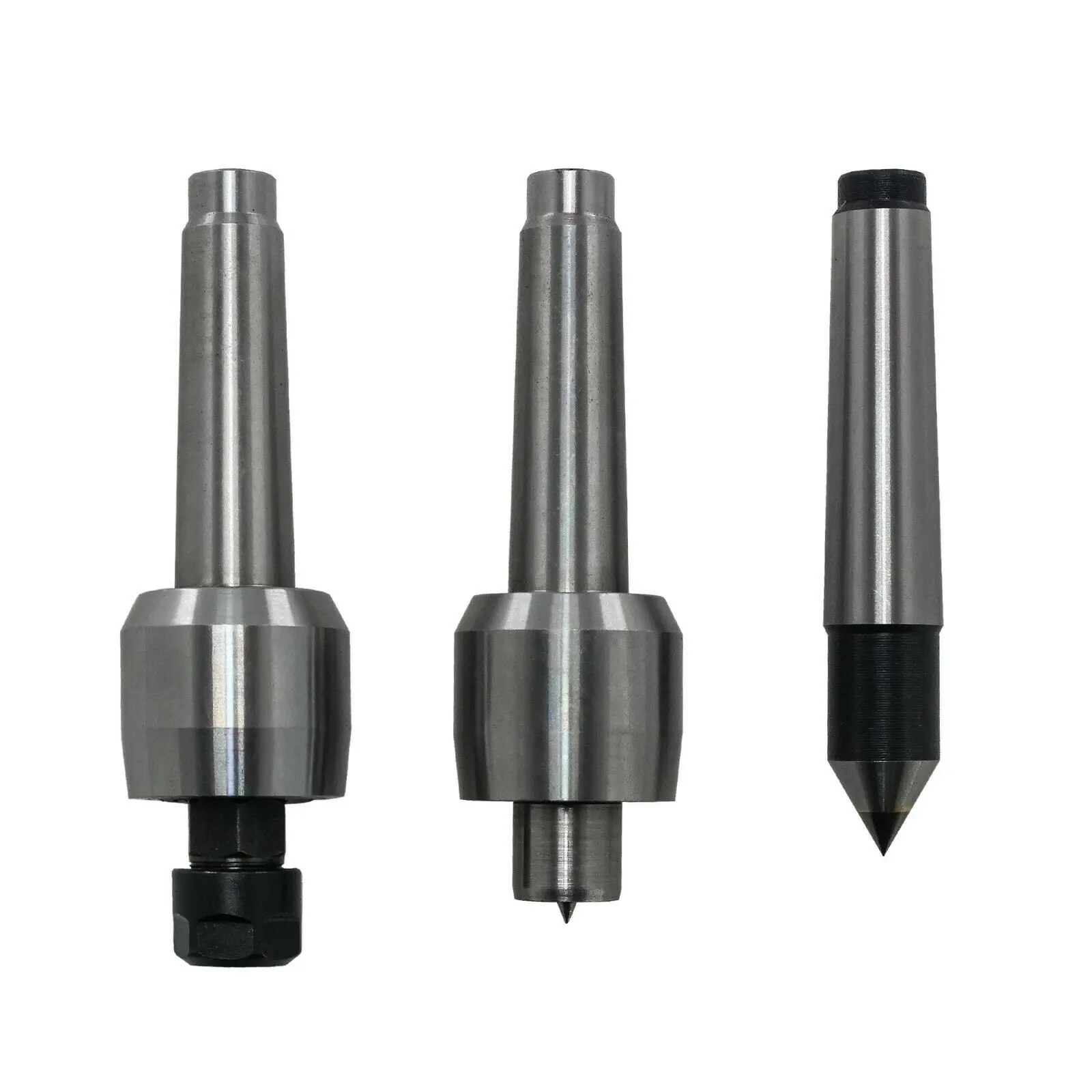 「EU Stock」MT2 Movable 65mm Tailstock With 4 Heads work with Rotary Axis 4th Axis For CNC Engraving machine