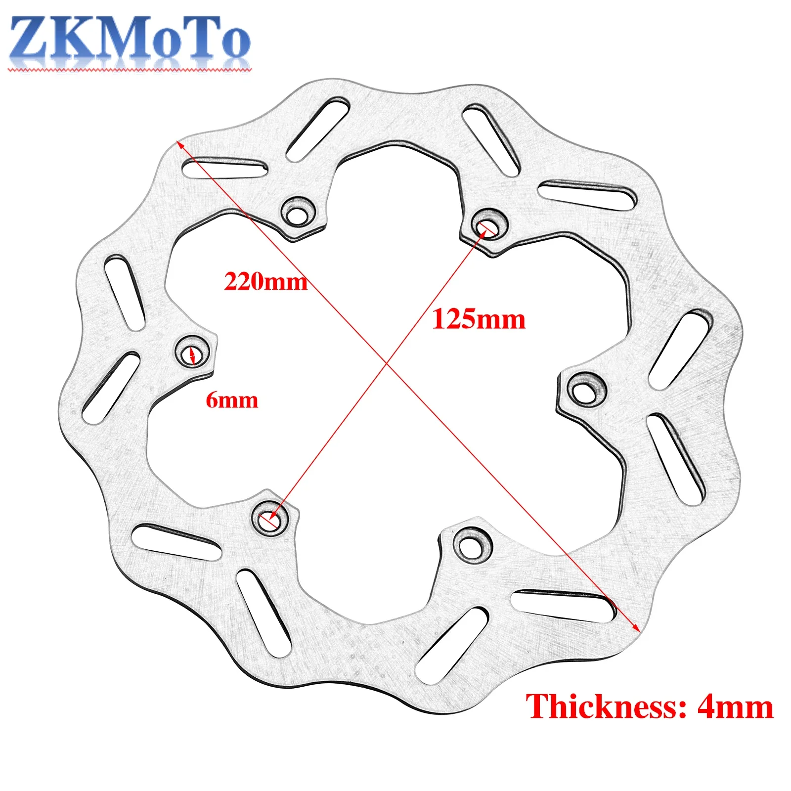 Motorcycle 220mm 260mm Front and Rear Brake Discs For KTM XC XCF XCW SX SXF EXC EXCF TPI Six Days 125-500CC 1994-2022 2023 2024