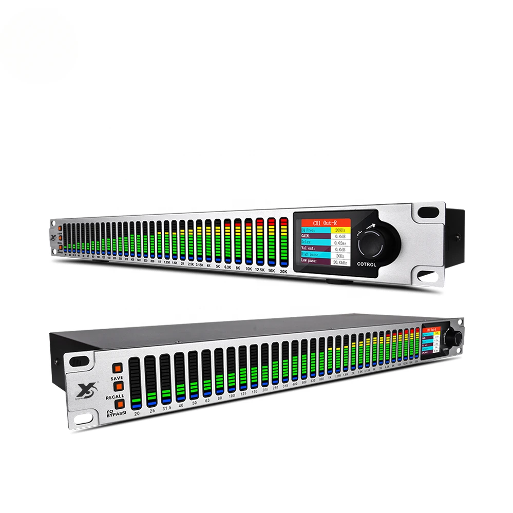 Für LED-Grafik-Equalizer 31-Band mit PC-Software Professional Audio Equalizer