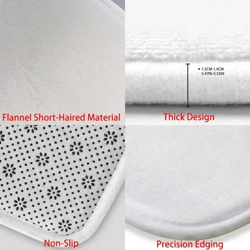 Carh السجاد لغرفة المعيشة غرفة نوم البساط المطبخ الجدول باب الاطفال Unslip الحصير هدية عيد ميلاد التصوير الدعائم Alfombra البساط #5