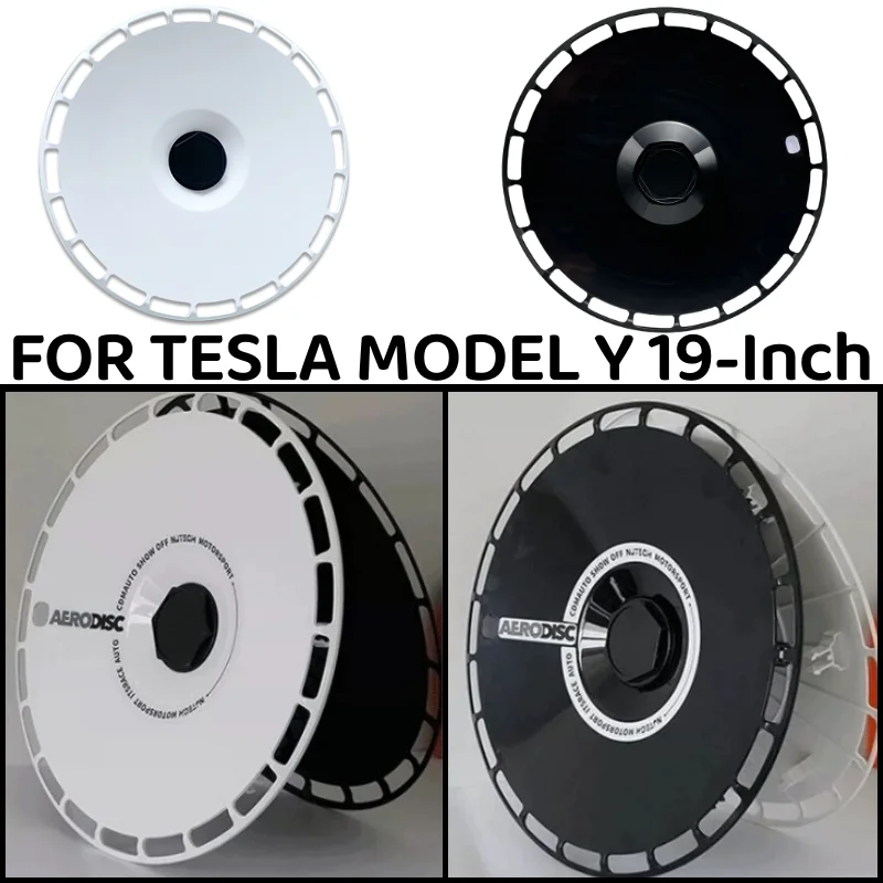 4PCS 19 Inch Wheel Cap Hight Performance Replacement Hub Cap Full Rim Cover Wheel Hubcap For Tesla Model Y 2020-2023 Accessories