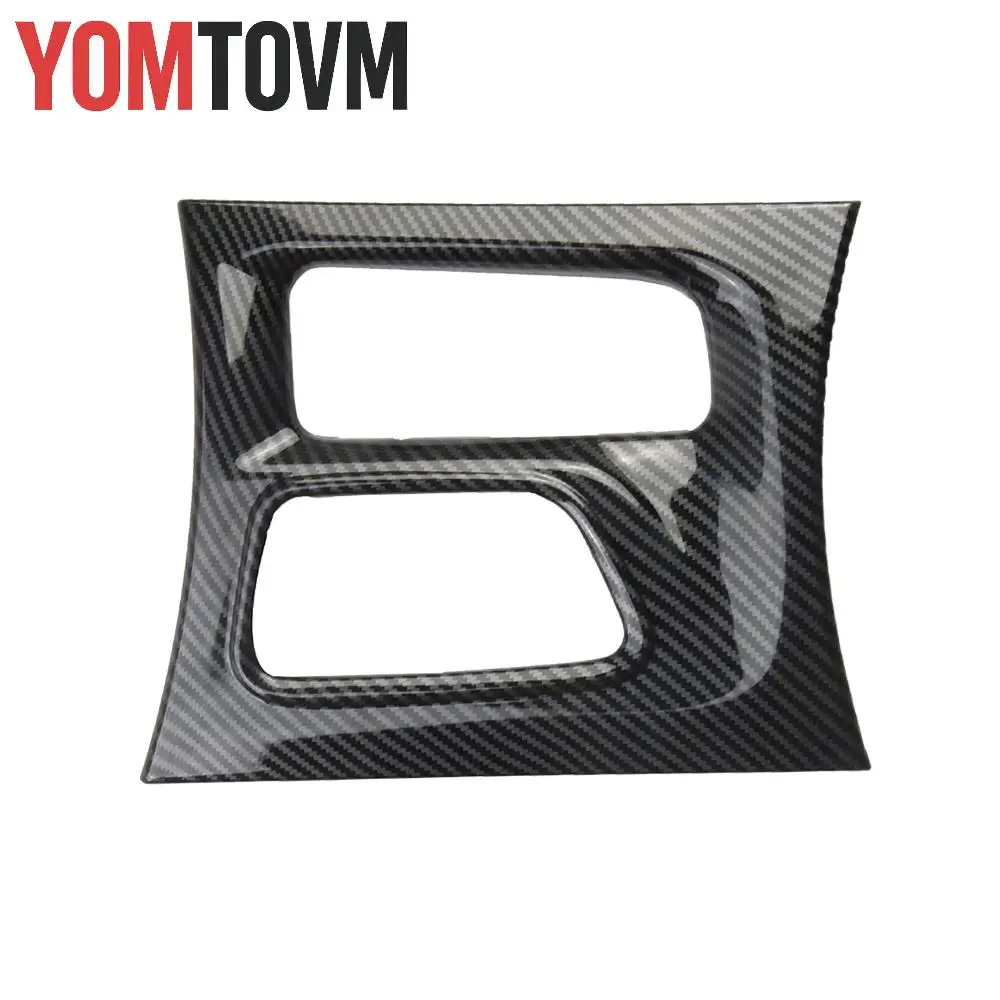 

Console Gear Shift Box Panel Trim Cover for Dodge Charger 2016-2021 ABS Carbon Fiber