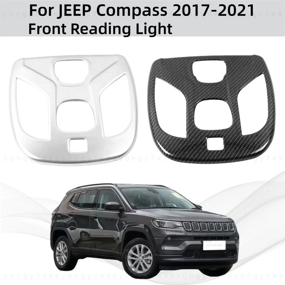 

Car Upgrade Stickers ABS Front Reading Light For JEEP Compass 2017 2018 2019 2020 2021 Modification Decoration Accessories