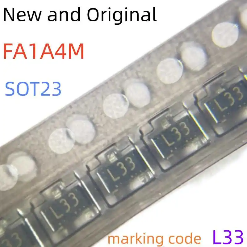 Fa1A4M Sot-23 60V 100Ma Medium Speed Switching Resistor Built-In Type Npn Transistor Mini Mold Marking Code L33