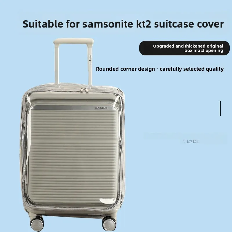 

Новая защитная накидка Kt2 Lage для чемодана Samsonite: пылезащитный, несъемный чехол с передним открытием для ручной клади