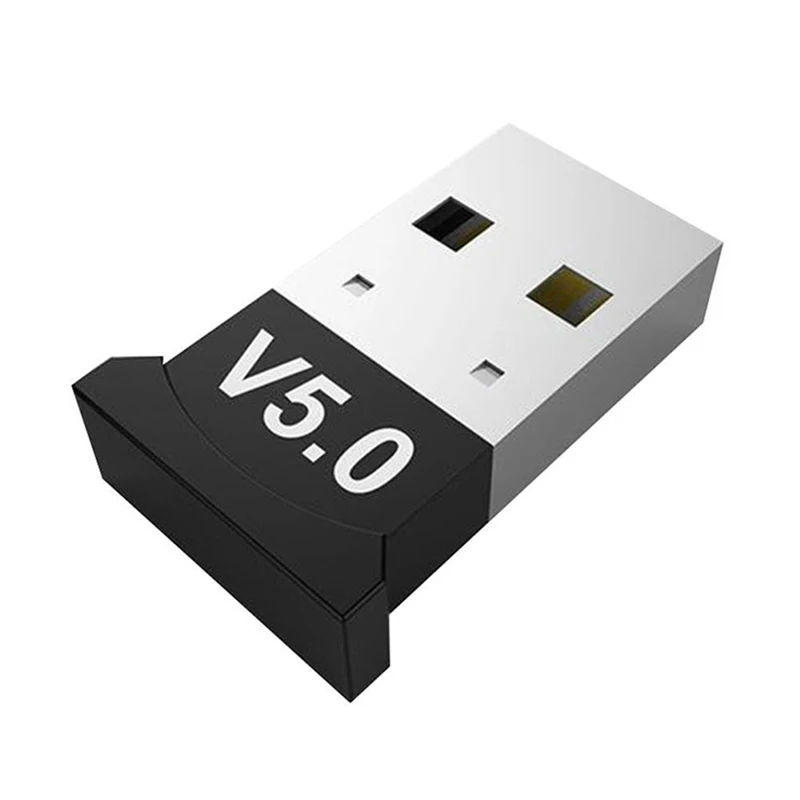 Adattatore Bluetooth Nano USB Bluetooth 5.0 Dongle Audio wireless Bluetooth Stick Ricevitore Bluetooth per PC Windows 10 8 7