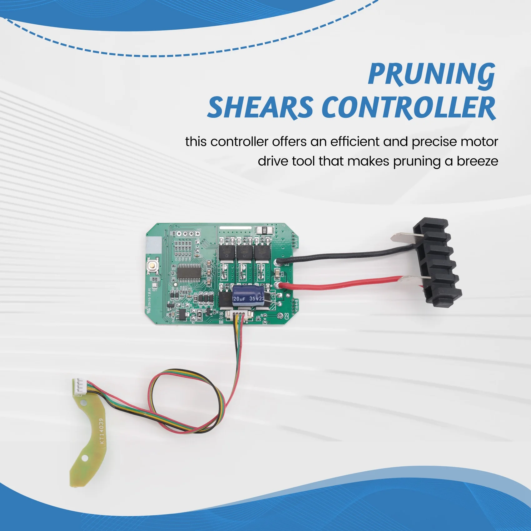 21V 2.5 Elektrische Schaar Bedieningspaneel Snoeischaar Controller Snoeischaar Accessoires Motor Aandrijving Gereedschap Onderdelen