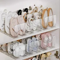 2/4 Pack Space-Saving Vertical Shoe Rack Organizer - Multi-Layer, Easy-to-Assemble, Compact Storage for Home Entryway Cabinet 3