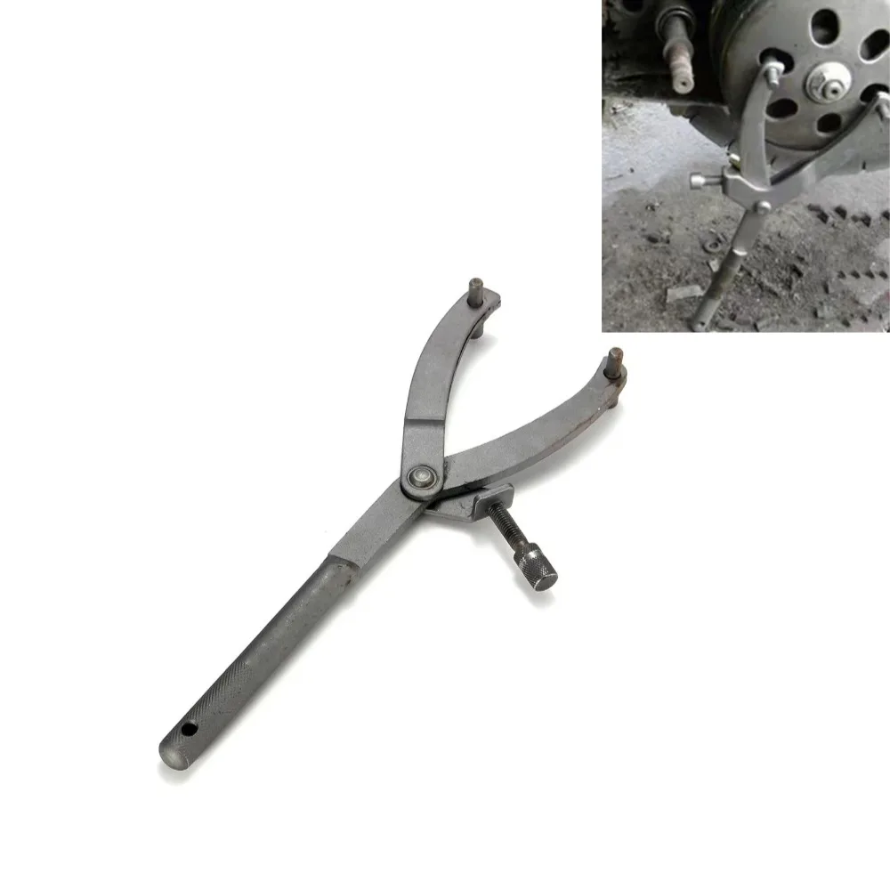 

Motorcycle Moped Scooter Flywheel Heavy Duty Wrench Repair Tools Bike Y-type Variator Clutch Remove Holder