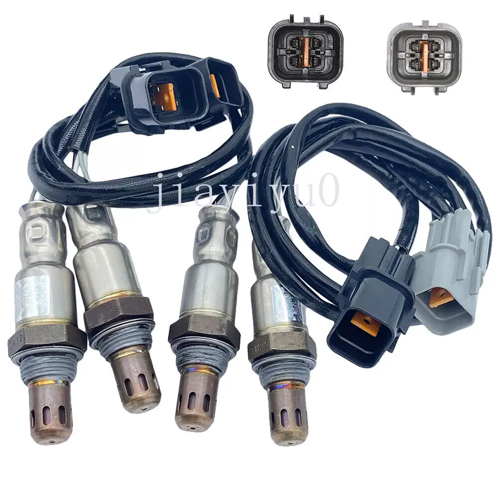 

4Pcs Oxygen O2 Sensor 1&2 For 2013-2016 for Hyundai for Genesis Coupe 3.8L V6 Front+Rear