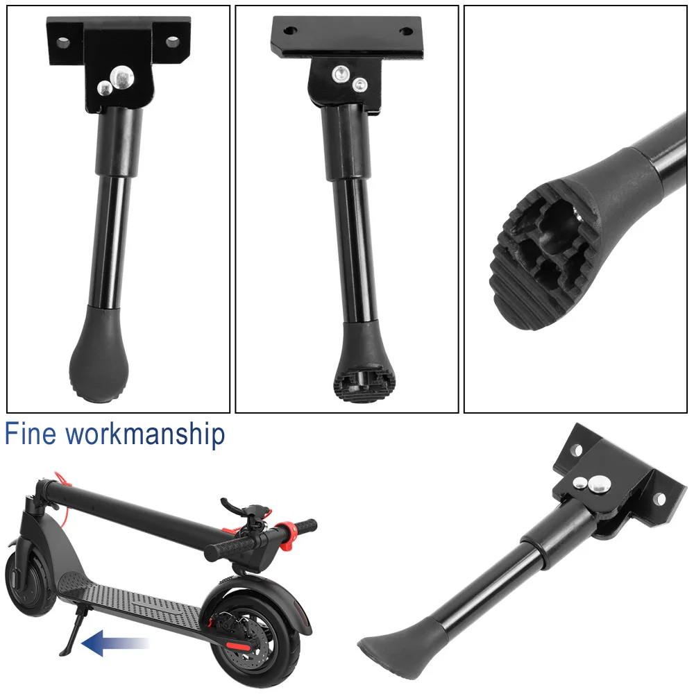 

Parking Stand Kickstand Compatible for HX X7 X8 X9 Electric Scooter Kickstand Foot Support Bracket Side Kickstand Parking Stands