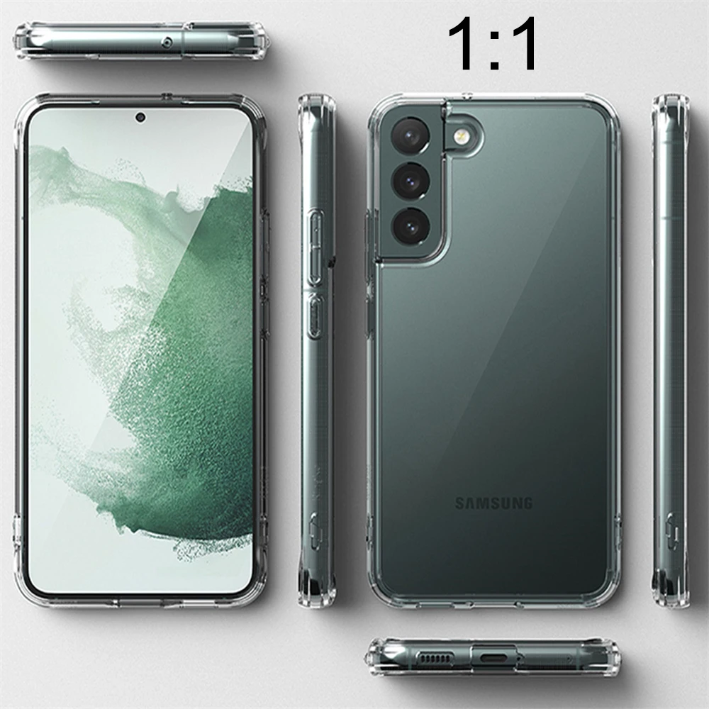 Shockproof Clear Case For Samsung Galaxy S20 S21 S23 Fe S24 Ultra S22 Plus A15 A55 A54 A53 A12 A13 A14 A32 A51 A52 A52s Cover