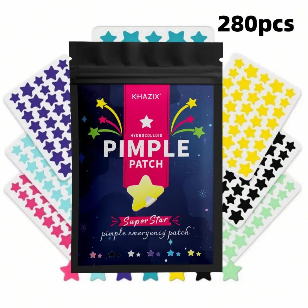 

280/480/1400Pcs Pimple Patches Cute Star Zit Covers Stars Spots Marks Hydrocolloid Concealer Beauty Makeup Tool Repair Sticker