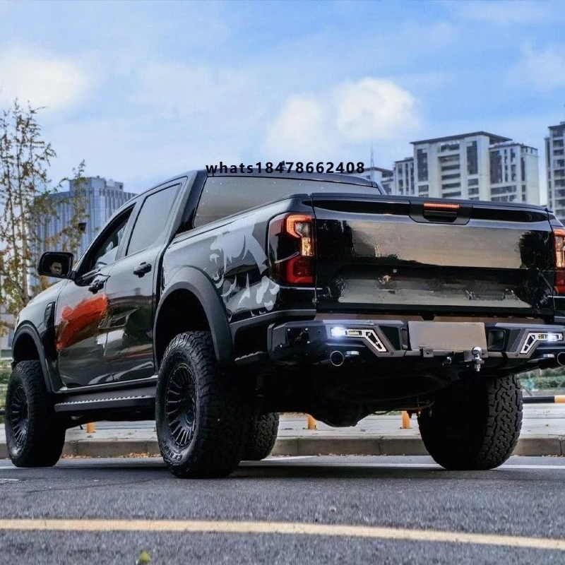 

Rear Bumper for Ranger Custom Mold Perfect Fit Deformation-Resistant Manganese Steel Bumper