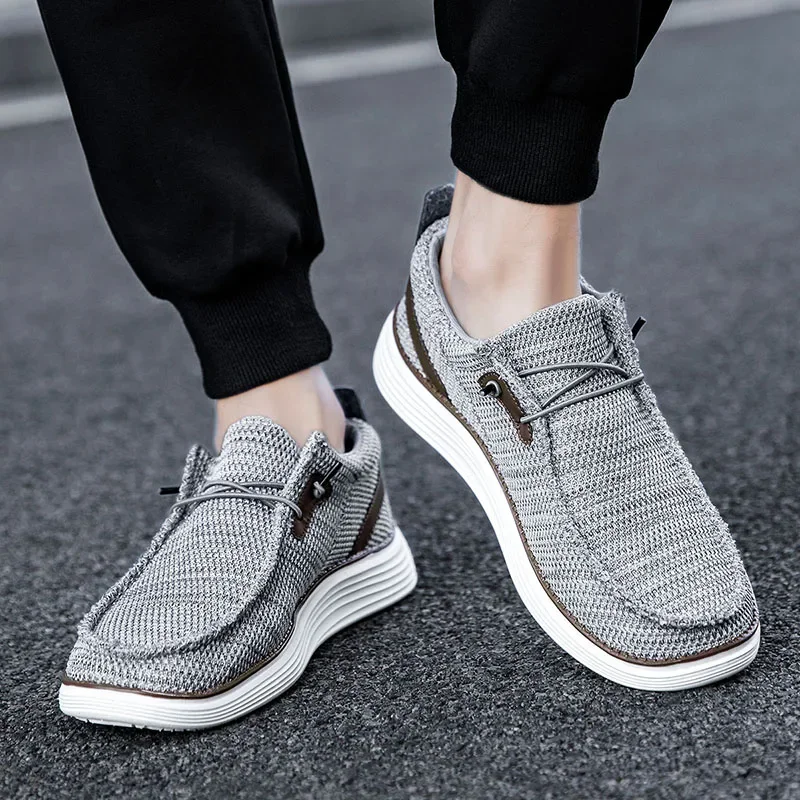 

Fujeak New Arrivals Light Sneakers Gym Sports Shoes Outdoor Breathable Mesh Black Running Shoes Athletic Jogging Tennis Shoes