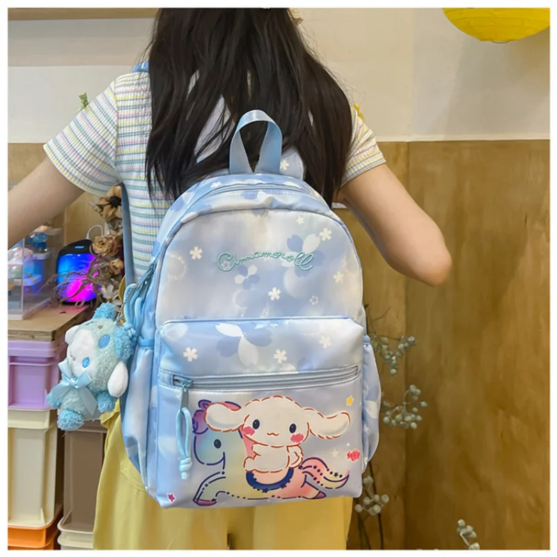 Sanrio New Clow M Student Schult asche niedlichen Cartoon wasserdicht schmutz abweisend leicht und große Kapazität Rucksack