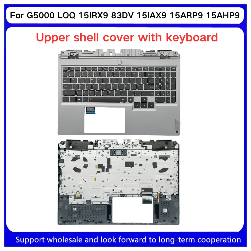 New For Kailxuling G5000 LOQ 15IRX9 83DV 15IAX9 15ARP9 15AHP9 C Shell/Upper shell cover with keyboard/ 5CB1P43414