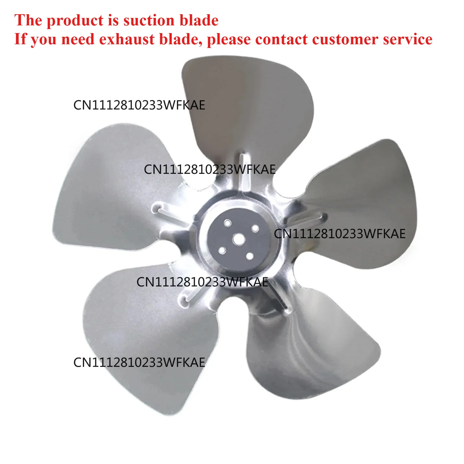 aluminum Refrigerator freezer cooling Condensing fan Motor blade grille cover for Condenser shaded pole asynchronous motor parts