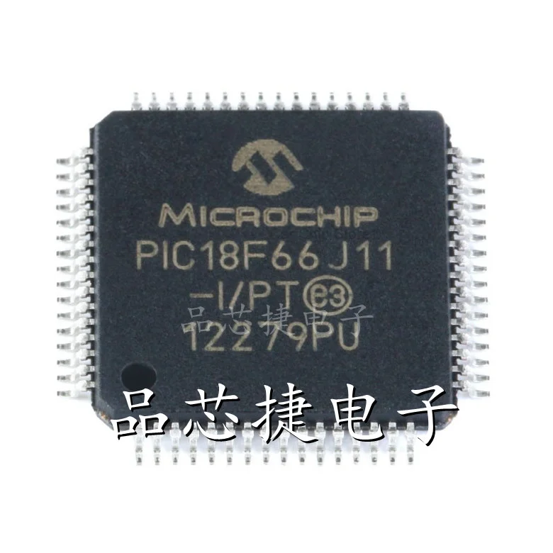 

NEW and Original 8-bit MCU pic18f66j11-i/pt tqfp-64, 2 pieces, IC chip
