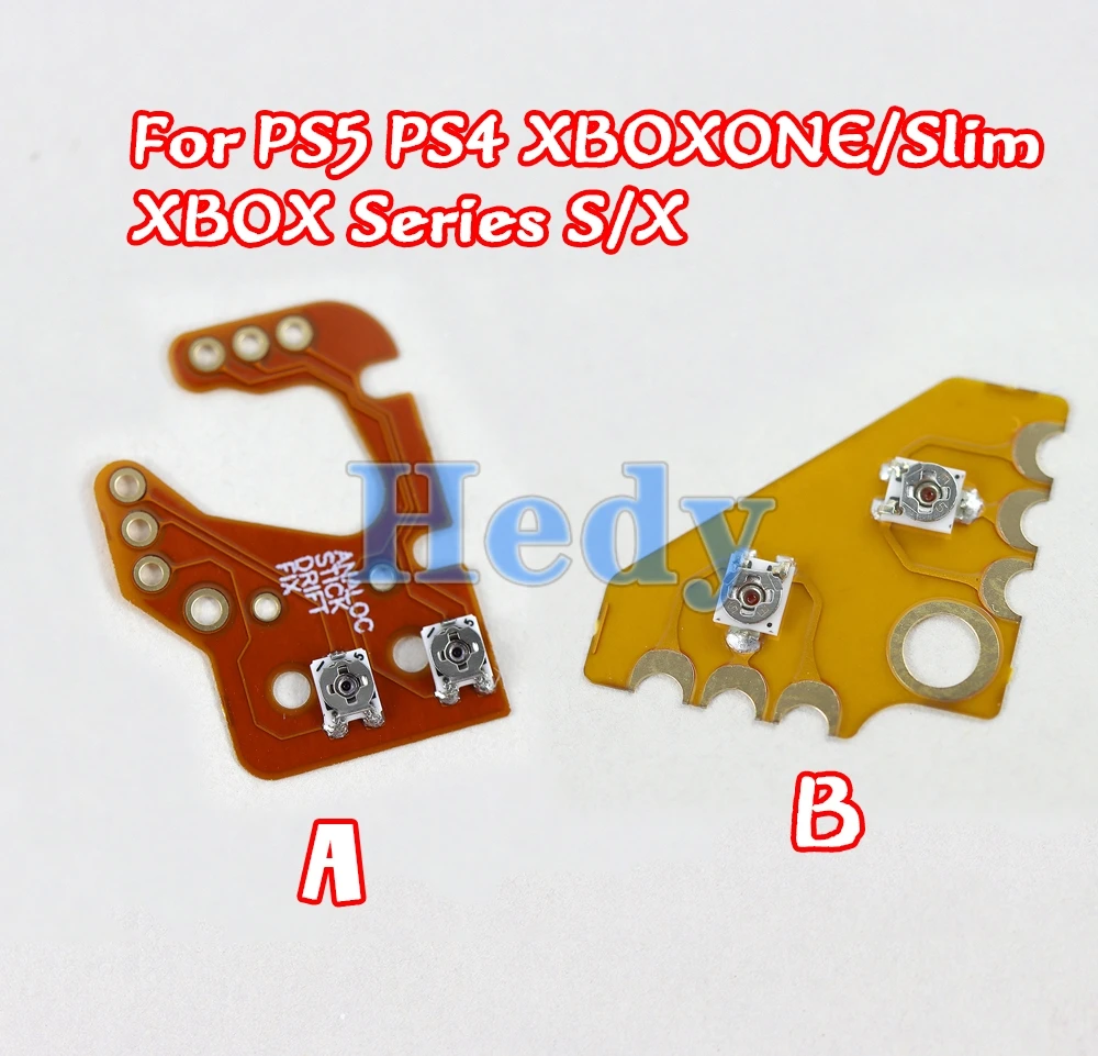 1PCS For PS4/PS5 Handle Drift Repair Correction Board For XBOX ONE/Slim Series S X Handle 3D Rocker Adjustment Reset Board