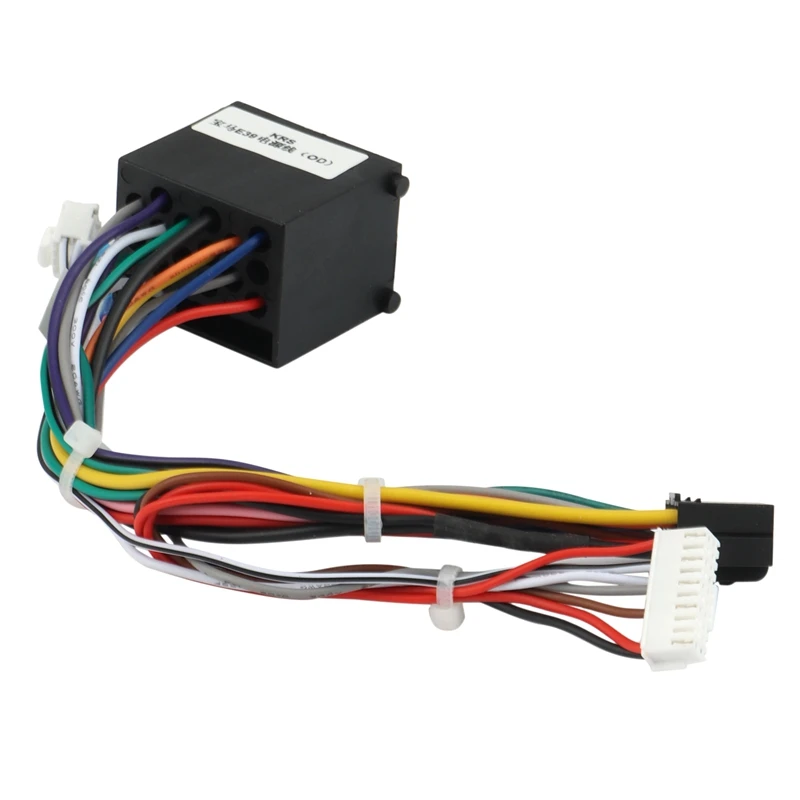 Adattatore per cavo di cablaggio di alimentazione a 16pin per auto per BMW E46/E39(1995-2000)/E53(99) Android Stereo