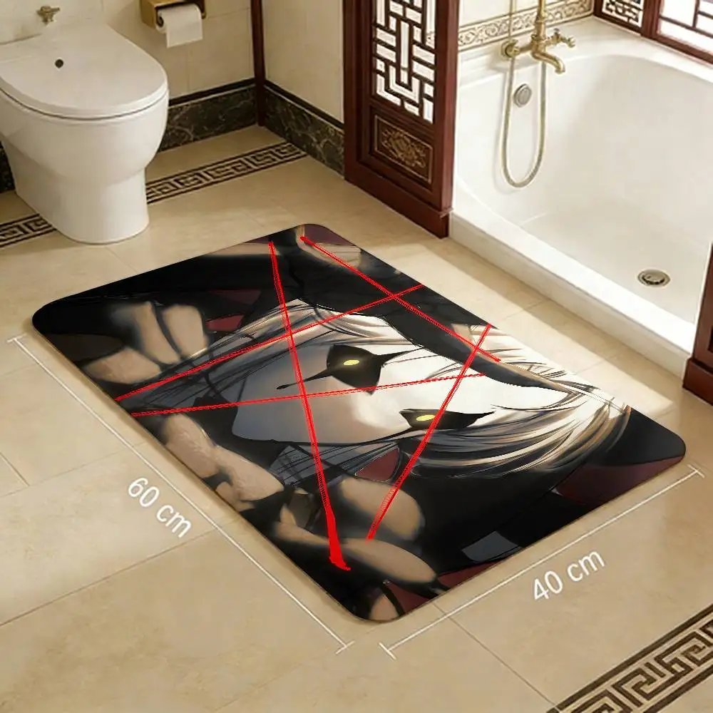 The Freak Circus Pierrot Door Mat Kids Room Bedroom Decoration Balcony Anti-Slip Doormat Living Room Doormat Area Rug