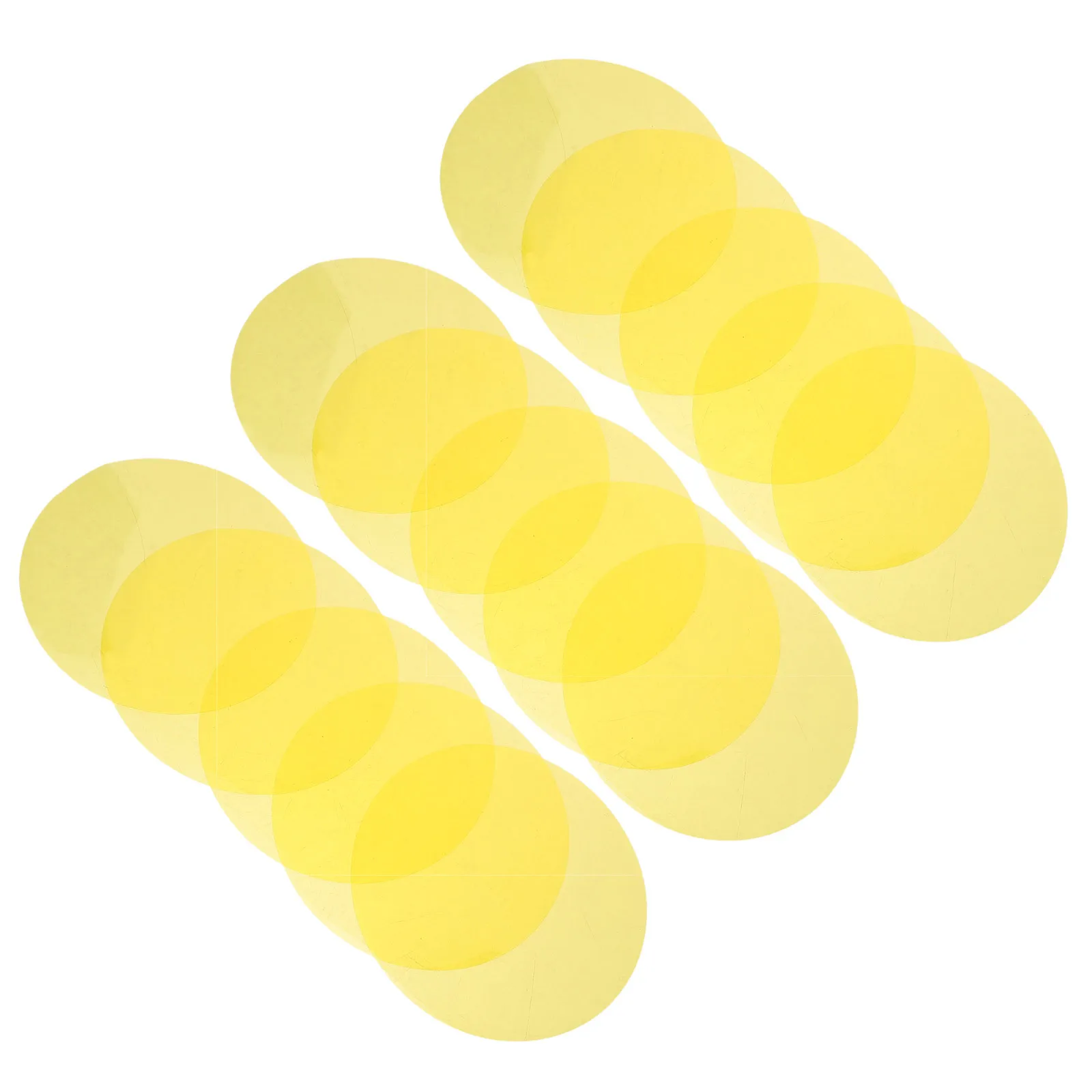 15 шт. прозрачные плёнки для коррекции, диаметр 7.4 см