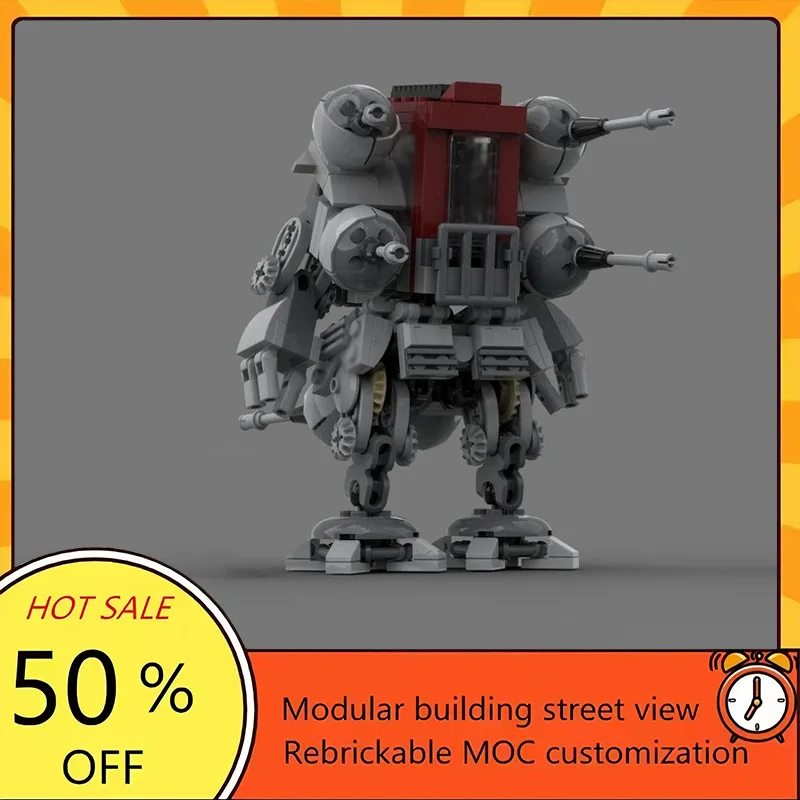 

Набор для сборки модульной модели меха AT-TE из 326 деталей по мотивам популярного фильма «Звездные войны», технологичный конструктор, подарок на праздник, детский игровой набор