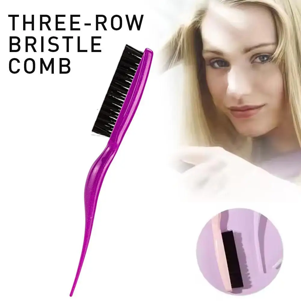 Hair Comb Professional Salon Teasing Back Pointy Tail Hairdressing Comb Tools Styling Brush P5g2