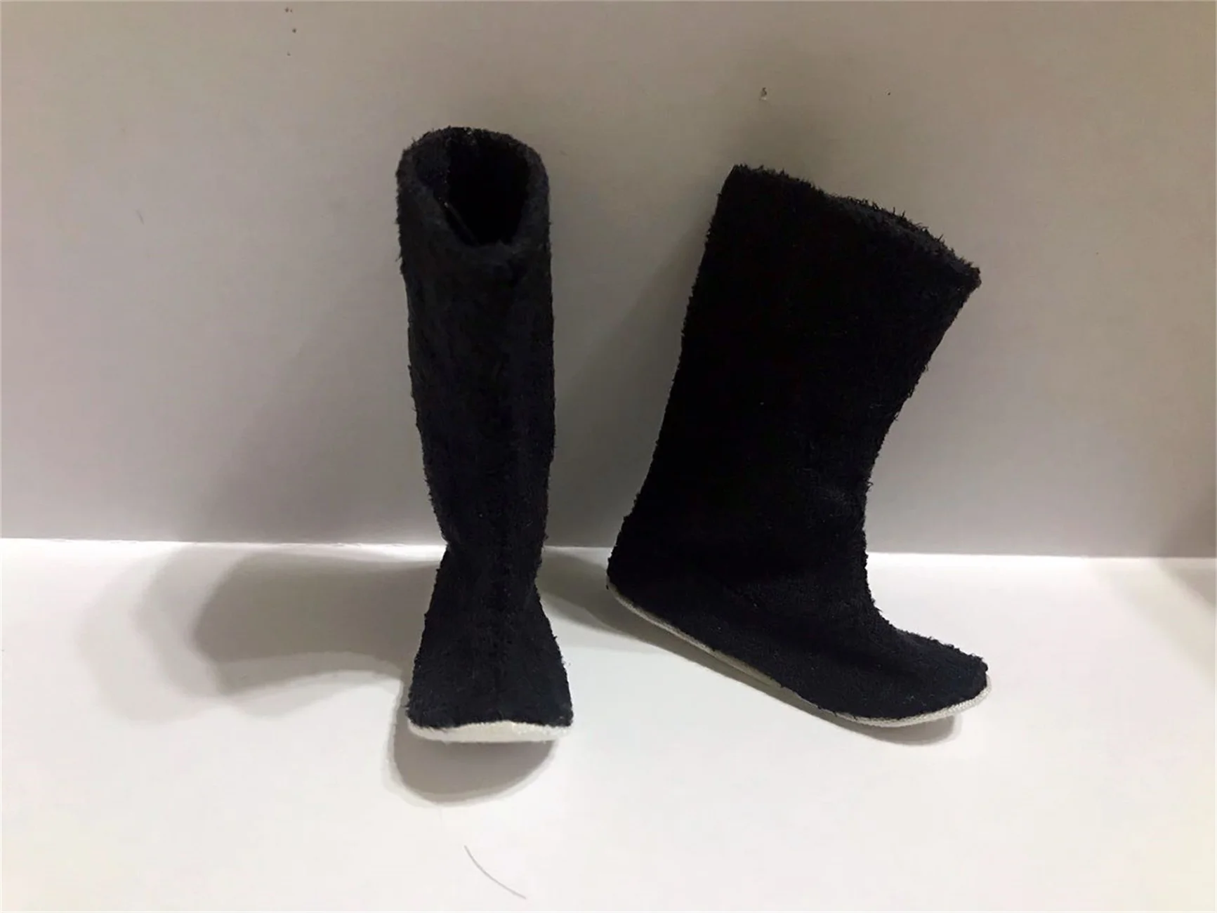 

Мужская обувь в масштабе 1/6, длинные сапоги «Древний солдат», тканевые белые, черные для 12-дюймовой экшн-фигурки, модель, игрушки на заказ