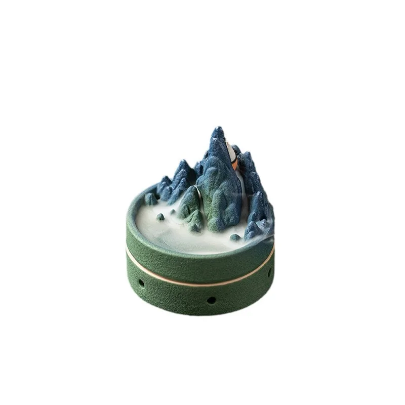Retro thousands of miles of rivers and mountains aromatherapy stove ornaments