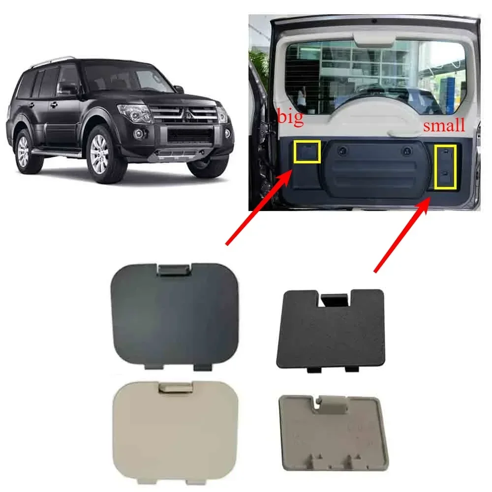 

1 Pcs Tail Door Cap Beige or Black for Pajero V70 MR456472 Tool Interior Cover for Montero V90 Decoration Cap for Shogun V60 V80