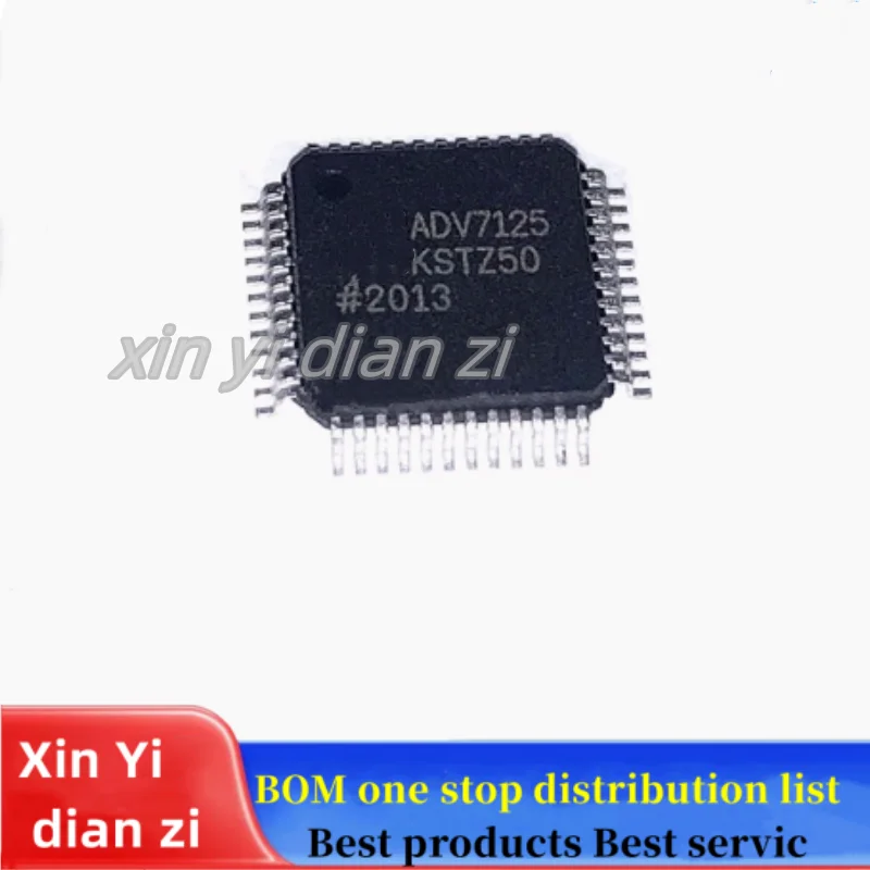 1pcs/lot ADV7125 ADV7125KSTZ50 LQFP48 Video Digital-to-Analog Converter ic chips in stock