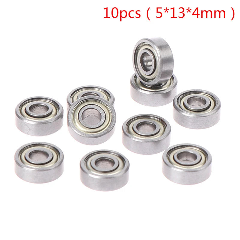 ^10pcs deep groove spherical carbon steel miniature bearings 695ZZ