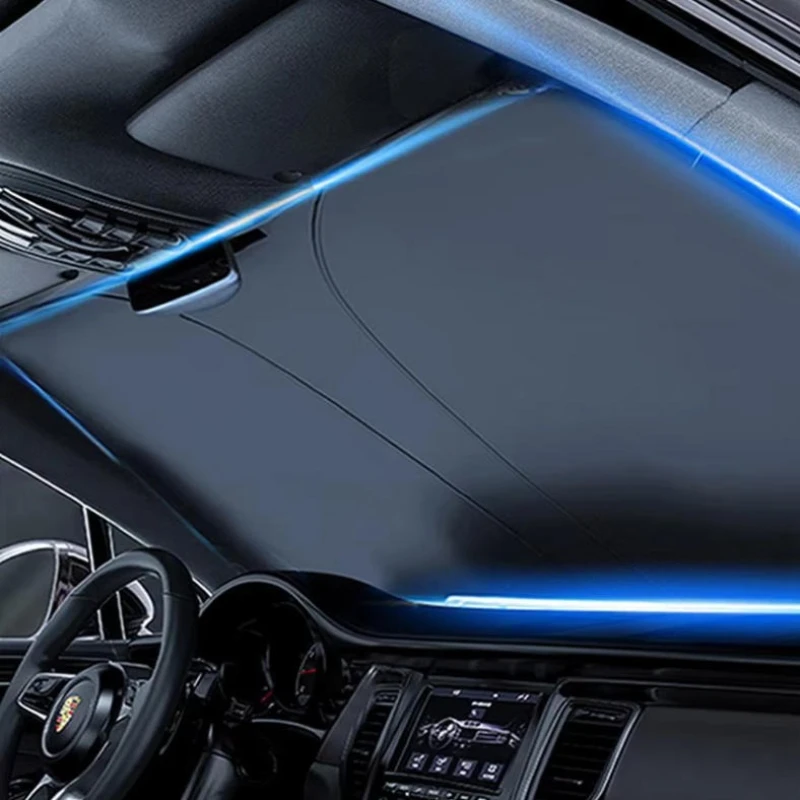 

Солнцезащитный козырек на лобовое стекло автомобиля, адаптированный для внедорожников, минивэнов, хэтчбеков, седанов, аксессуары для интерьера автомобиля