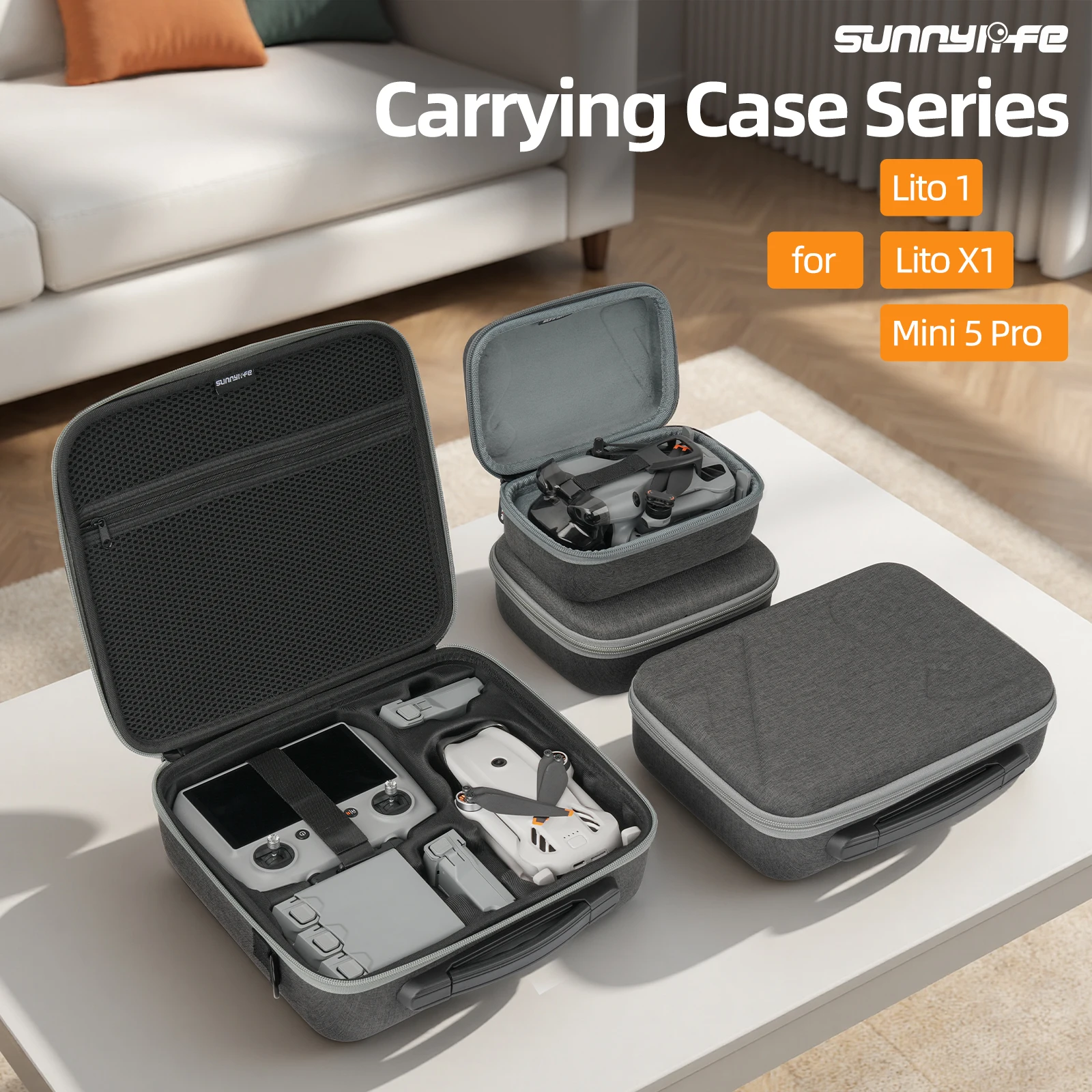 Sunnylife storage bag For Lito1/Lito X1 / For DJI Mini 5 Pro body bag set bag storage camera accessories