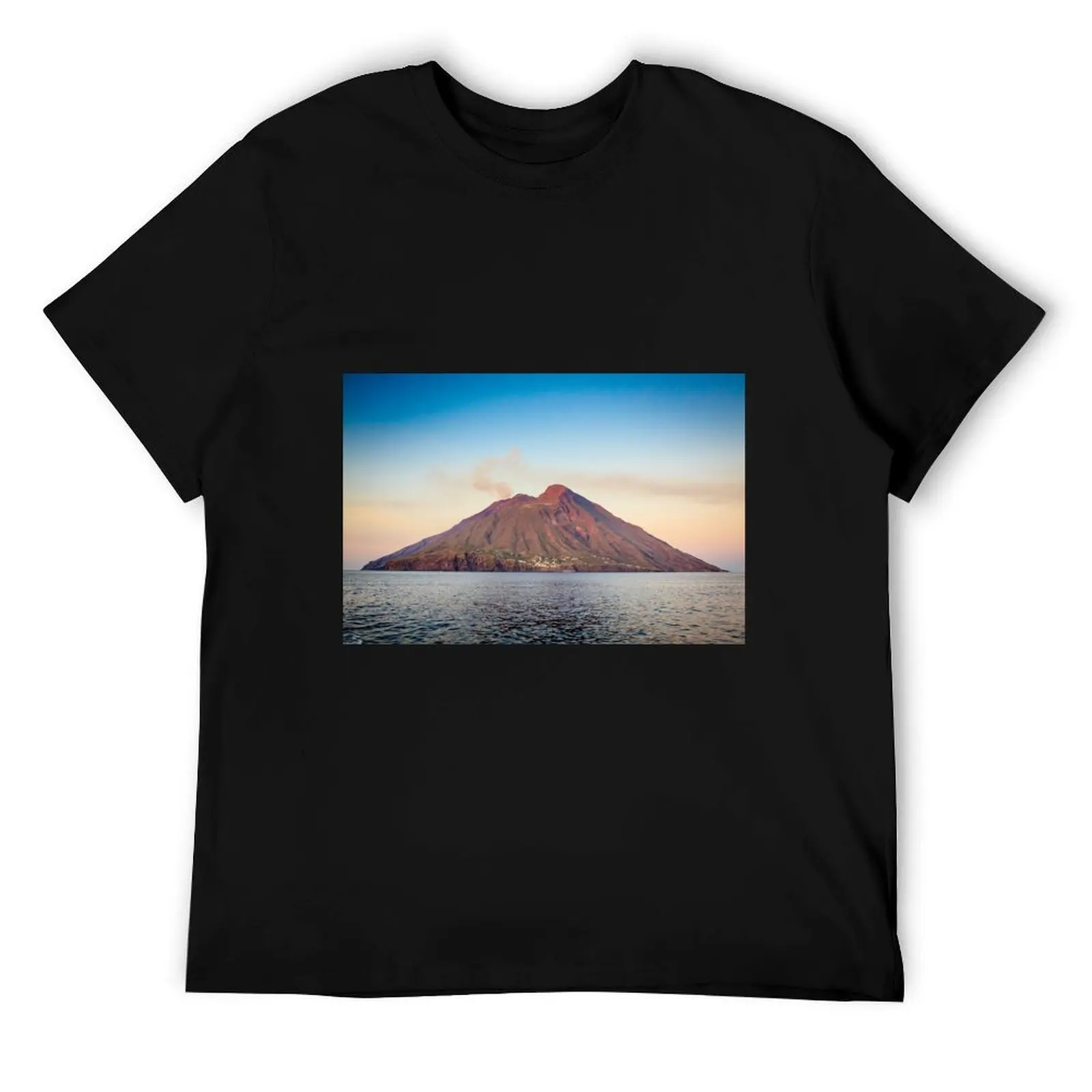 

Stromboli Island T-Shirt t shirt personalised graphic t shirts for man T-Shirt