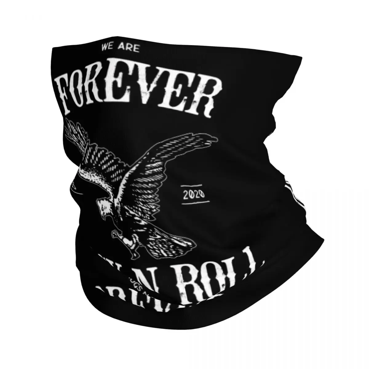 

Forever Rock N Roll тонкая упаковка, шарф, бандана, шея, гетры, Обложка для лица, повязка на голову