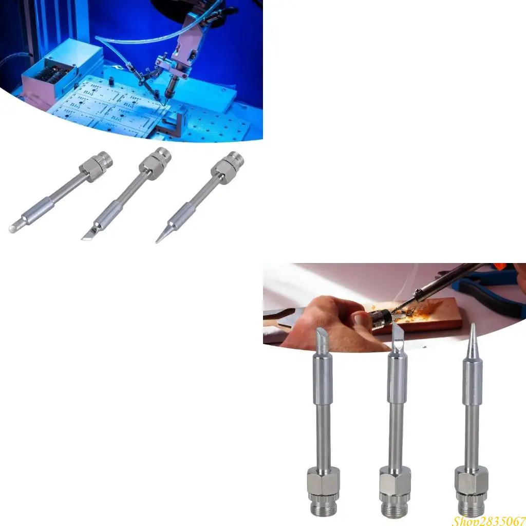 

3Pcs Threaded USB Powered Soldering Iron Tip For Soldering Iron Soldering Iron Tip For USB Soldering Iron Head 831F
