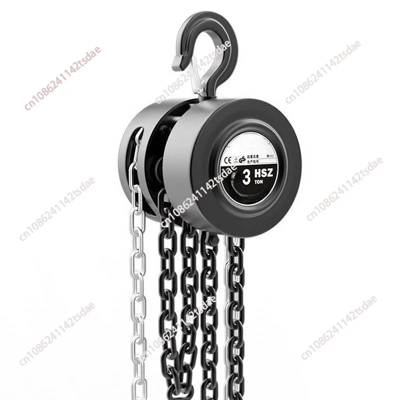 1 Ton 3 Ton Capacity Hand Chain Hoist 3 Meter Manual Chain Block Industrial Crane Equipment