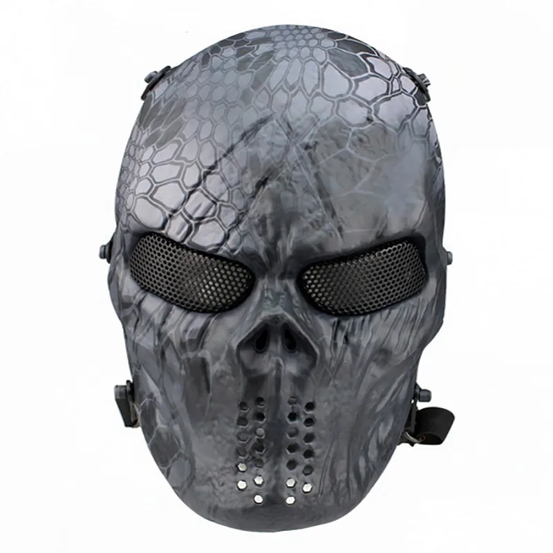 

M06 Full Face Tactical Mask Skull Paintball Mask Airsoft Wargame Hunting Protection Cosplay Halloween Party Masks