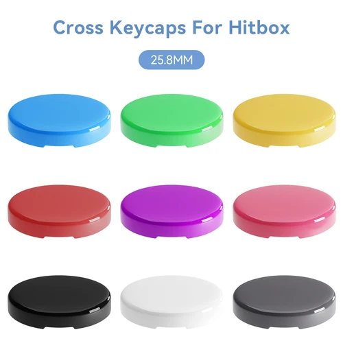Imagen 2 del producto Haute42 9 colores Hitbox tapas de botones de perfil bajo teclas de repuesto para controlador Hitbox tapas de teclas DIY para controlador sin palanca