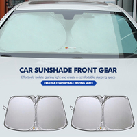 Car Windshield Sun Shade Covers Visors Front Window Protector Parasol For Abarth FIAT 500 FR Stilo Doblo Tipo Lancia Musa Grande