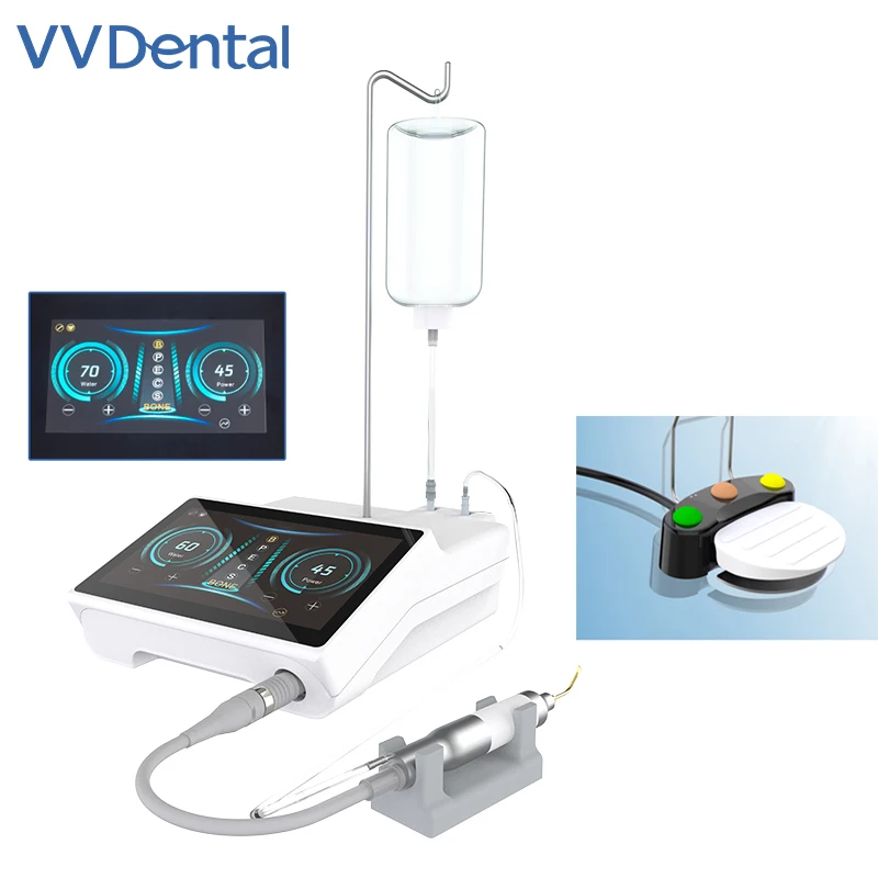 VVDental Ultrasonic Bone Piezosurgery Machine Dental Piezo Surgery Bone Cutter Equipment Surgery Surgical Motor Dentisty