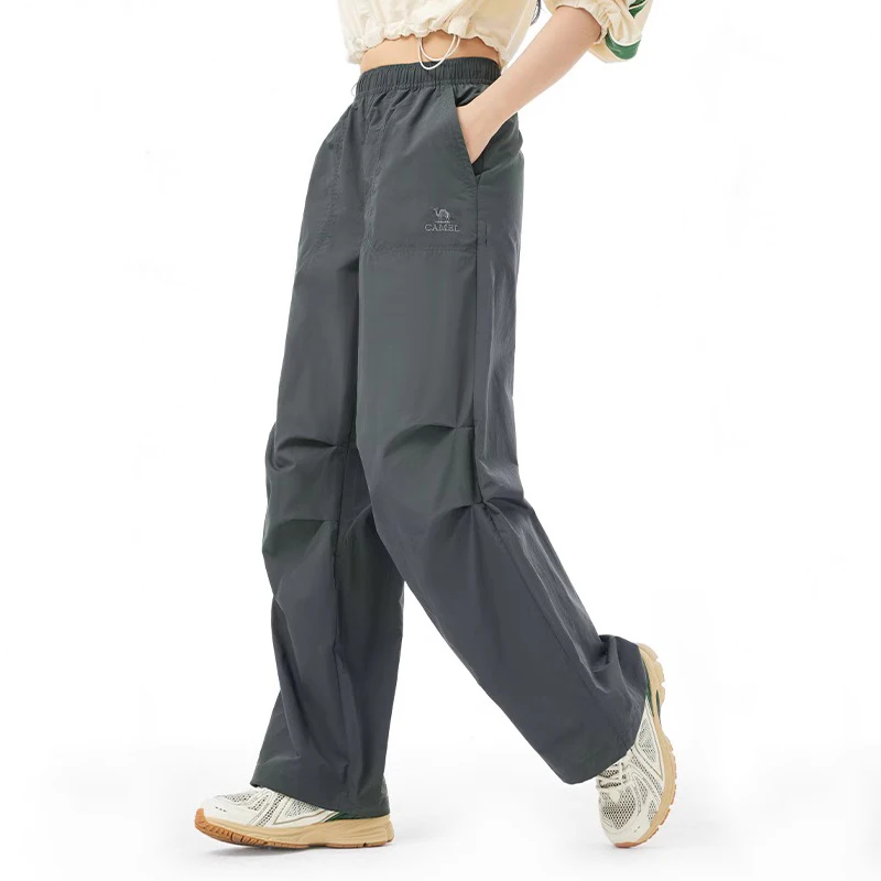 

GOLDEN CAMEL Outdoor Hiking Pants Men Women Sunscreen Quick-drying Pant for Men Summer Ice Silk Breathable Loose Sports Trousers