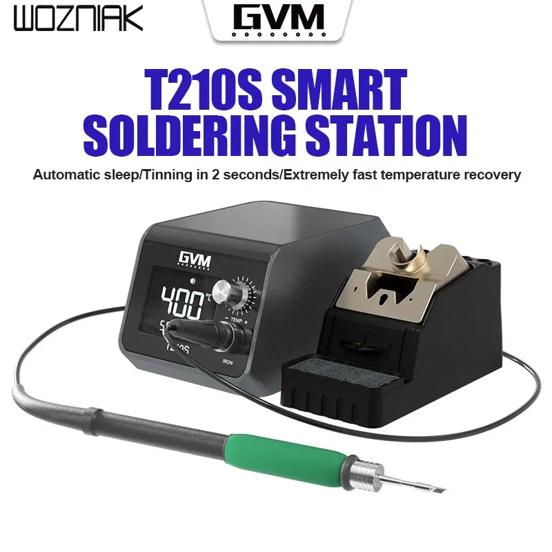 SUNSHINE GVM T210S Soldering Station High power Solder Iron Tips Smart Welding Station For Phone BGA PCB Weld Tools