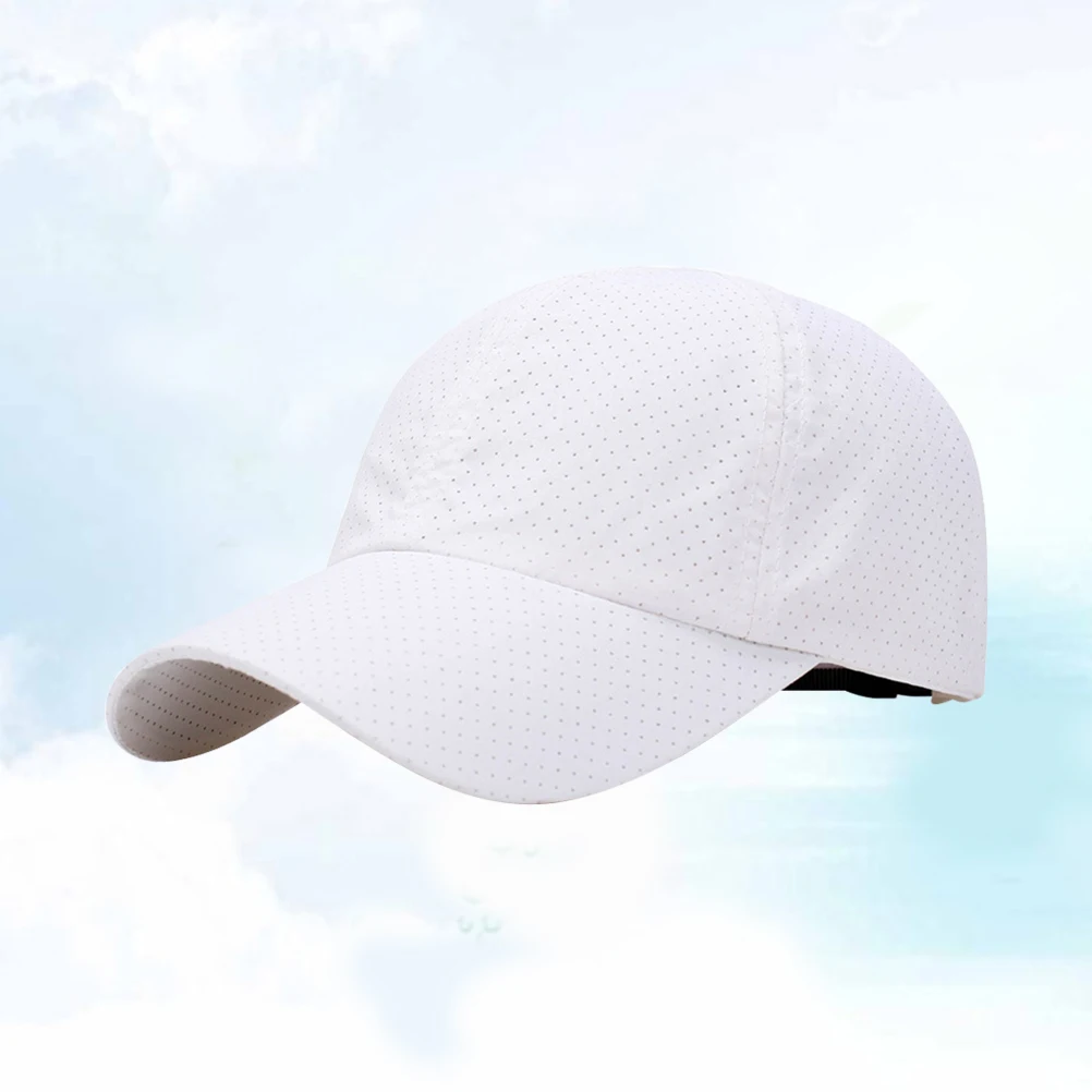 

Quick Drying Cotton Baseball Cap Breathable Sun Protective Hat For Adults Unisex One Size Fits Most Party