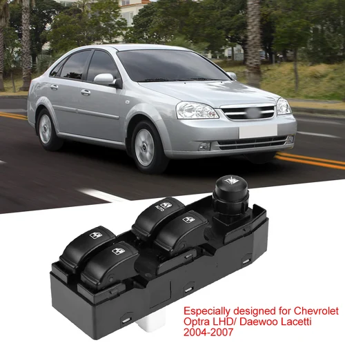 Interruptor de ventanilla eléctrica para coche Chevrolet Optra Lacetti, Control maestro, piezas de coche, accesorios, 96552814