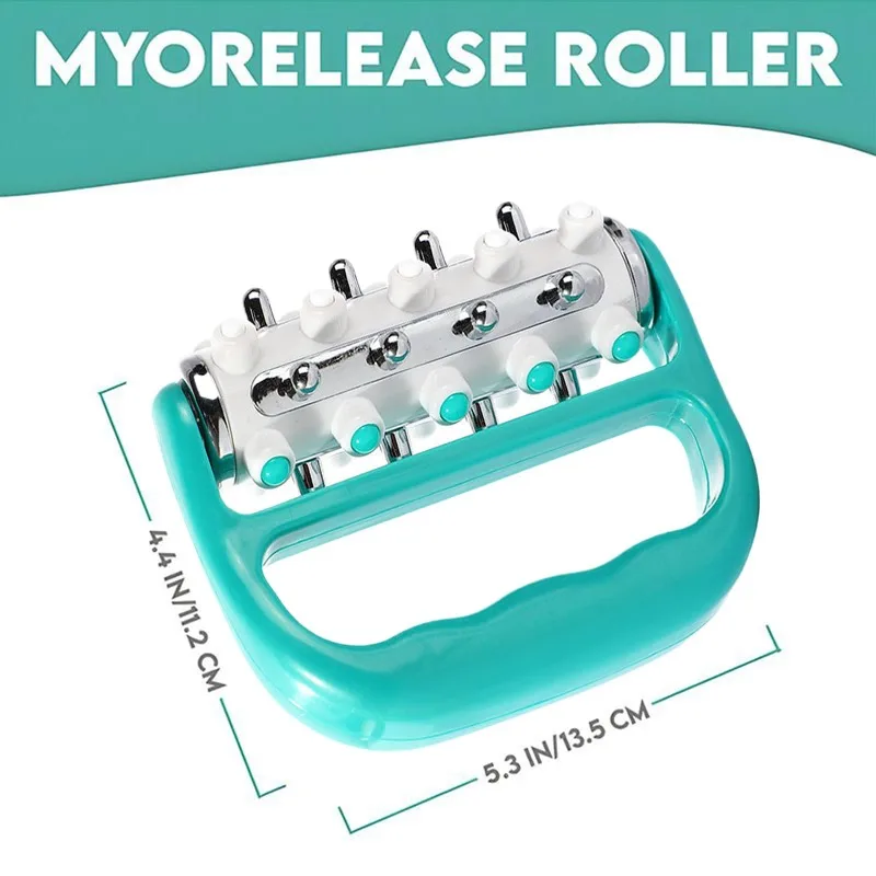 Mini herramienta de liberación de Fascia de tejido profundo con punto de disparo, masajeador corporal, masajeador de fibrosis, liberación de Fascia y rodillo de masaje muscular