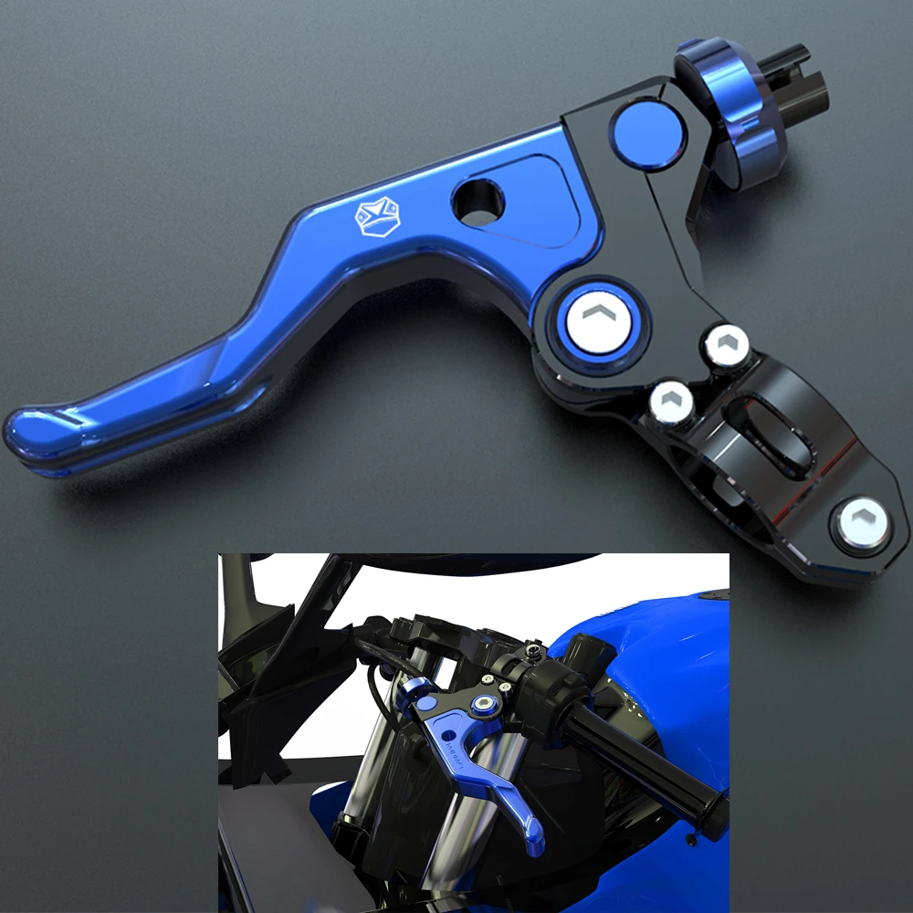 

For Yamaha WR250F WR250R WR250X WR426F WR450F SEROW225/250 1986-2022 2023 Single Fingered Clutch Lever Easy Pull Cable System